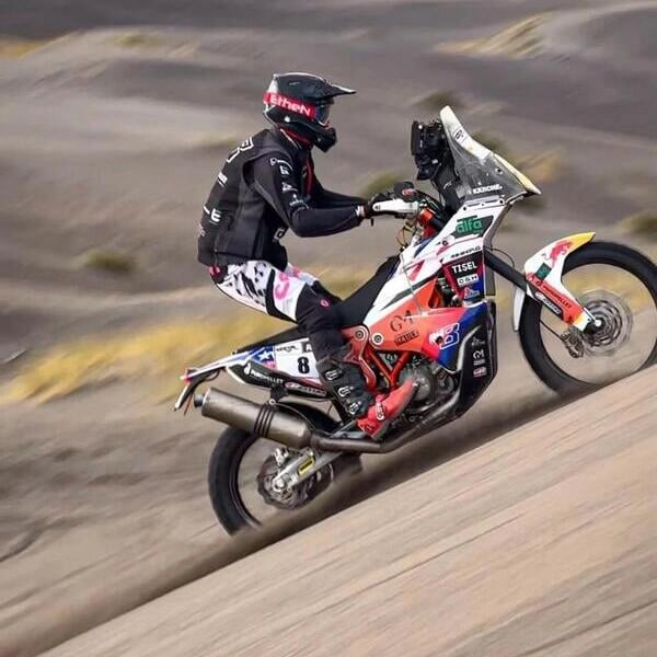 Benjamín Herrera debuta con fuerza en el Rally Cross-Country: 6° en el Desafío Ruta 40