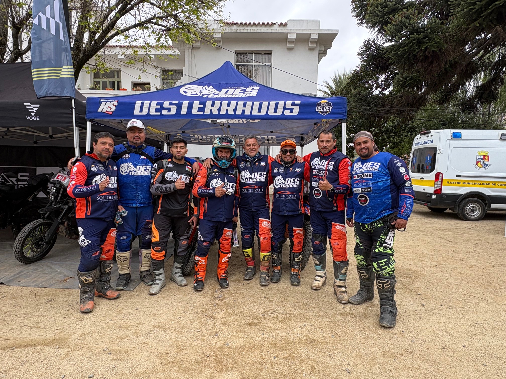 Team Desterrados declara su evolución en el Trail Trophy de Constitución